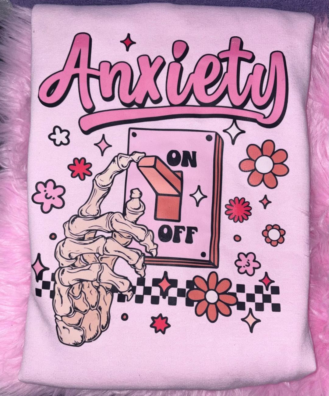 Anxiety crewneck Sweatshirt