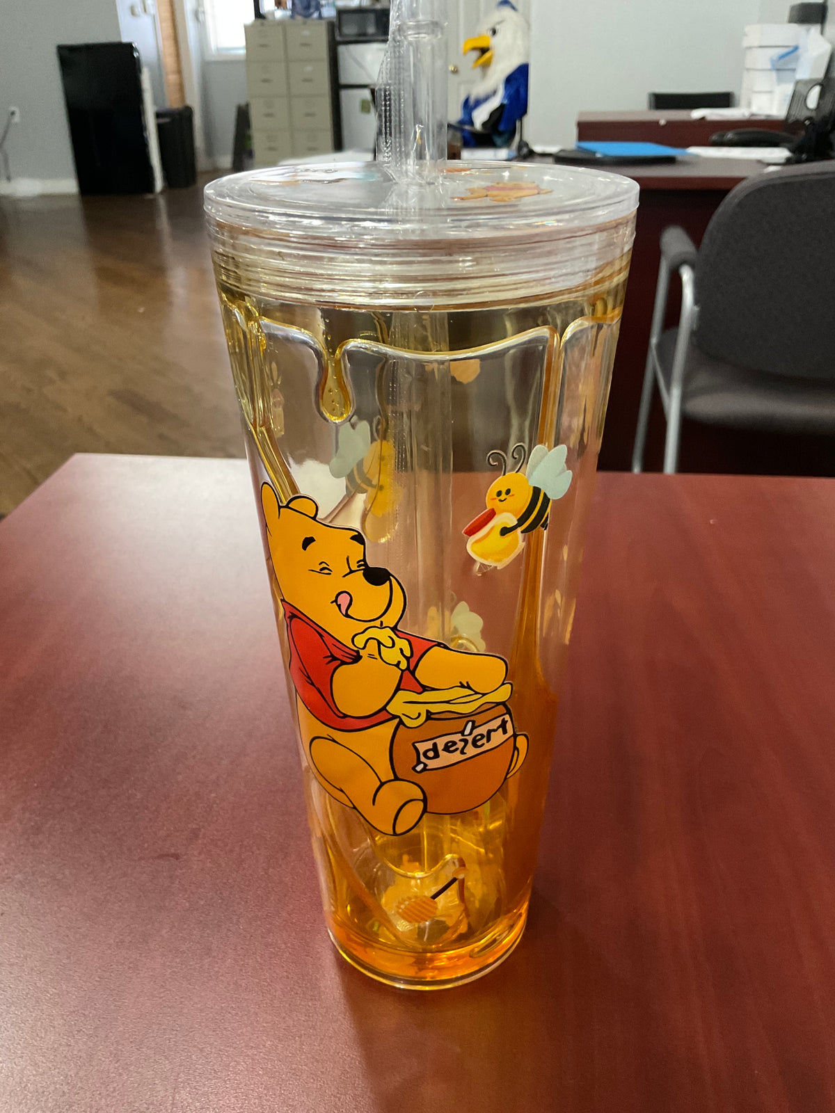 Pre-made 24oz honey drip tumbler