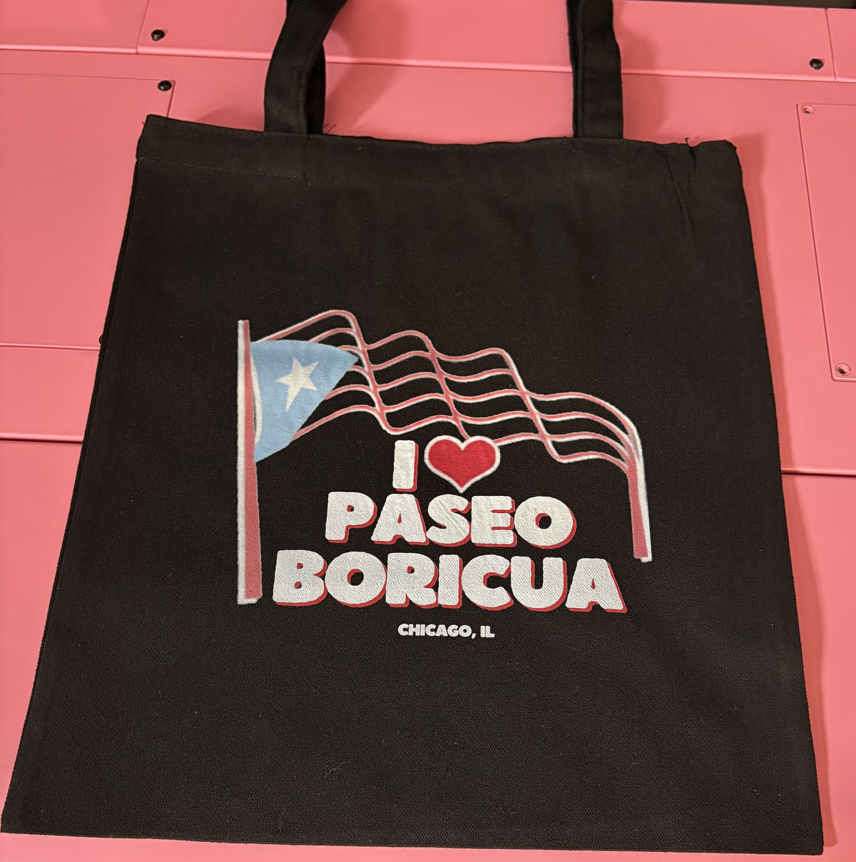 Pre-made tote bag